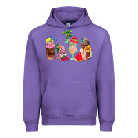 Tulip summer coffee cups Urban Hoodie - AdoDesignShop