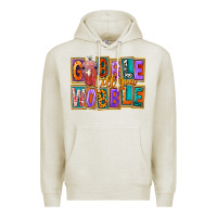 Oatmeal Heather gobble till you wobble Premium Hoodie - FaDigitalArtStudio