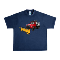 Navy snow plow Urban Heavy Tee - Artiststas