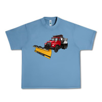 Pebble Blue snow plow Urban Heavy Tee - Artiststas