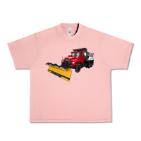 Salmon snow plow Urban Heavy Tee - Artiststas