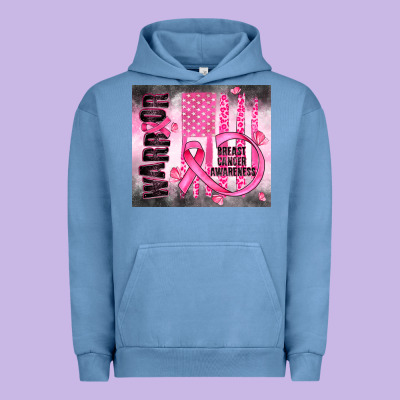 Breast Cancer Urban Hoodie Designed By Jahusdesignshop