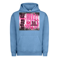 Pigment Pebble Blue breast cancer Urban Hoodie - JahusDesignShop