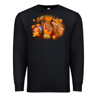 Black Fall sneaker and heel afro woman Premium Sweatshirt - RanaPortraitStore