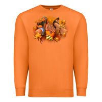 Carrot Fall sneaker and heel afro woman Premium Sweatshirt - RanaPortraitStore