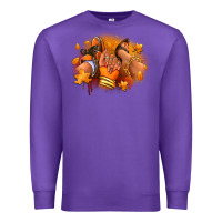 Purple Fall sneaker and heel afro woman Premium Sweatshirt - RanaPortraitStore