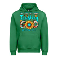 Emerald i m just out here trusting god proverbs 3 56 Urban Hoodie - JahusDesignShop