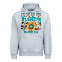 Heather Grey i m just out here trusting god proverbs 3 56 Urban Hoodie - JahusDesignShop