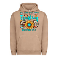 Pigment Burro i m just out here trusting god proverbs 3 56 Urban Hoodie - JahusDesignShop