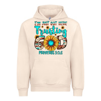 Sandshell i m just out here trusting god proverbs 3 56 Urban Hoodie - JahusDesignShop