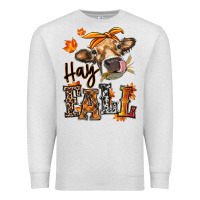 Oatmeal Heather Hay Fall heifer Premium Sweatshirt - RanaPortraitStore