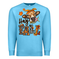 Ocean Blue Hay Fall heifer Premium Sweatshirt - RanaPortraitStore