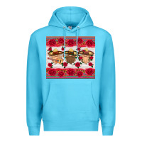 Ocean Blue mexico gnomes Premium Hoodie - HRA Design Shop