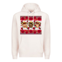 Pale Pink mexico gnomes Premium Hoodie - HRA Design Shop