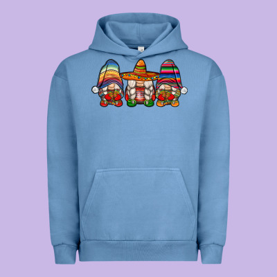Mexican Gnomes Urban Hoodie Designed By Jahusdesignshop