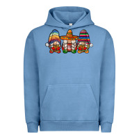 Pigment Pebble Blue mexican gnomes Urban Hoodie - JahusDesignShop