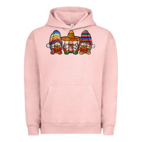 Pigment Salmon mexican gnomes Urban Hoodie - JahusDesignShop