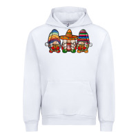 White mexican gnomes Urban Hoodie - JahusDesignShop