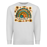 Dove Grey Happy Fall y'all Premium Sweatshirt - RanaPortraitStore