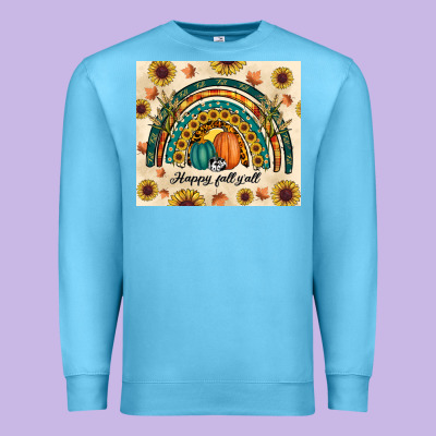 Premium Sweatshirt Happy Fall y'all