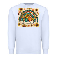 White Happy Fall y'all Premium Sweatshirt - RanaPortraitStore