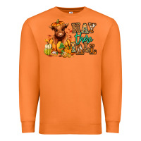 Carrot Hay there Fall pumpkin heifer Premium Sweatshirt - RanaPortraitStore