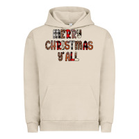 Pigment French Oak merry christmas y all Urban Hoodie - JahusDesignShop