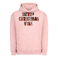 Pigment Salmon merry christmas y all Urban Hoodie - JahusDesignShop