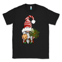 Black Christmas Gnome With Cookie Classic Tee - BundleAndBundleShop
