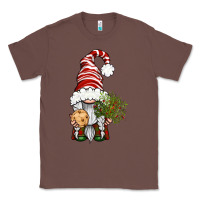 Chestnut Christmas Gnome With Cookie Classic Tee - BundleAndBundleShop