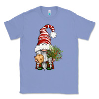 Colony Blue Christmas Gnome With Cookie Classic Tee - BundleAndBundleShop