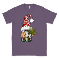 Lavender Christmas Gnome With Cookie Classic Tee - BundleAndBundleShop