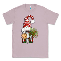 Lilac Christmas Gnome With Cookie Classic Tee - BundleAndBundleShop