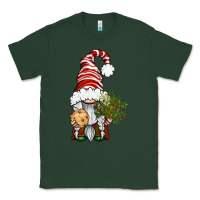 Sports Green Christmas Gnome With Cookie Classic Tee - BundleAndBundleShop