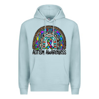 Blue Mist autism awareness Premium Hoodie - CowhideDigitalArt