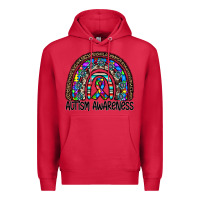 Cardinal autism awareness Premium Hoodie - CowhideDigitalArt