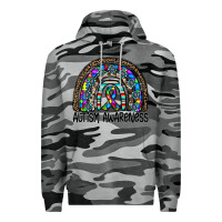 Slate Camo autism awareness Premium Hoodie - CowhideDigitalArt