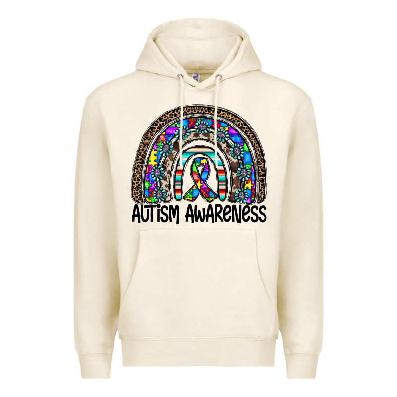 Autism Awareness Premium Hoodie by CowhideDigitalArt | Teevron