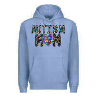 Colony Blue autism mom Premium Hoodie - CowhideDigitalArt