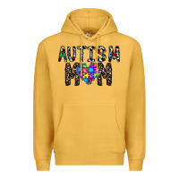 Mustard autism mom Premium Hoodie - CowhideDigitalArt