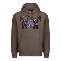 Coffee autism mom Premium Hoodie - CowhideDigitalArt