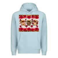 Blue Mist mexico gnomes mouse pad Premium Hoodie - HRA Design Shop