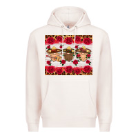 Pale Pink mexico gnomes mouse pad Premium Hoodie - HRA Design Shop