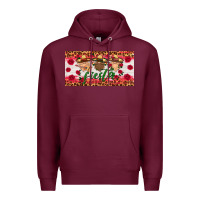 Burgundy fiesta mexico gnomes license plate Premium Hoodie - HRA Design Shop