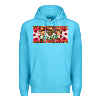 Ocean Blue fiesta mexico gnomes license plate Premium Hoodie - HRA Design Shop