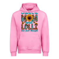Fuchsia Pink god gifted me two titles mom and lolli  and i rock Urban Hoodie - JahusDesignShop