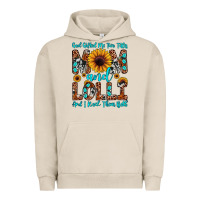 Pigment French Oak god gifted me two titles mom and lolli  and i rock Urban Hoodie - JahusDesignShop