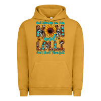 Pigment Peanut Butter god gifted me two titles mom and lolli  and i rock Urban Hoodie - JahusDesignShop