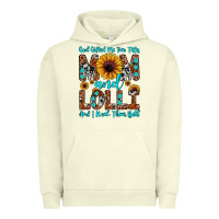 Pigment Pistachio god gifted me two titles mom and lolli  and i rock Urban Hoodie - JahusDesignShop