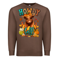 Chestnut Hay there Fall pumpkin heifer Premium Sweatshirt - RanaPortraitStore